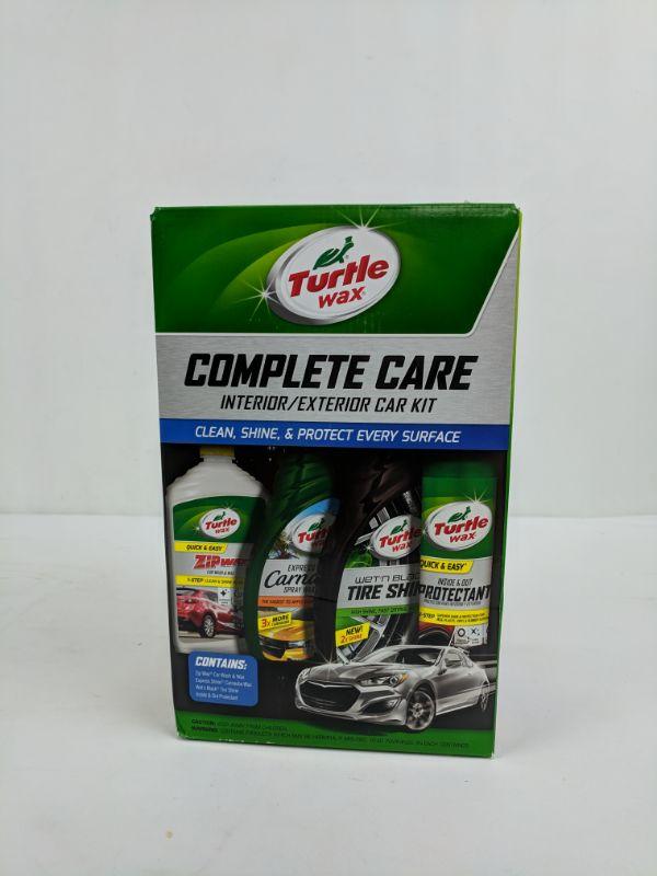 Complete Car Care, Interior/Exterior Car Kit, Turtle Wax New