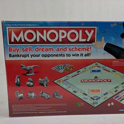 Scrabble Box Damaged & Monopoly - New