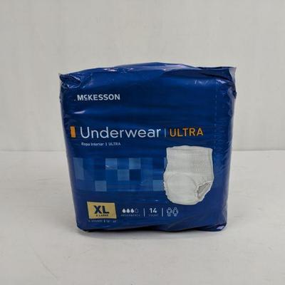 XL Underwear Ultra, 14 Count, 58