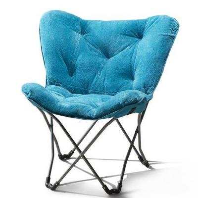 Folding Butterfly Chair, Teal - New