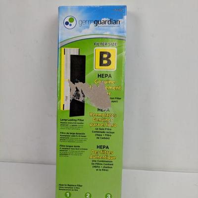 Filter Size B, Hepa Genuine Replacement Filter - New