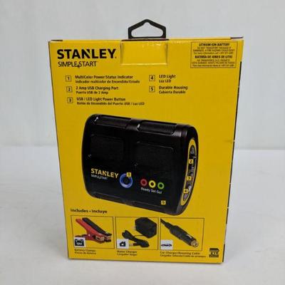 Stanley Simple Start Lithium Battery Booster, Works w/4,6 & V8 Engines - New