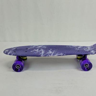 Purple Scale Sports Skateboard - New