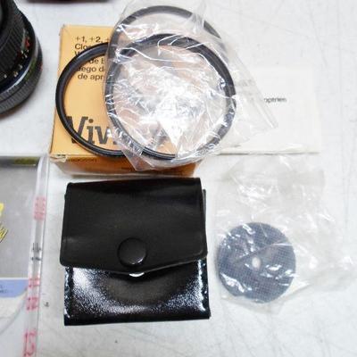 Lot of Vintage Camera Lens and Filters