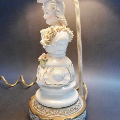Vintage Victorian Lady Lamp