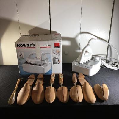 Rowenta Super Press & Shoe Stretchers/horn