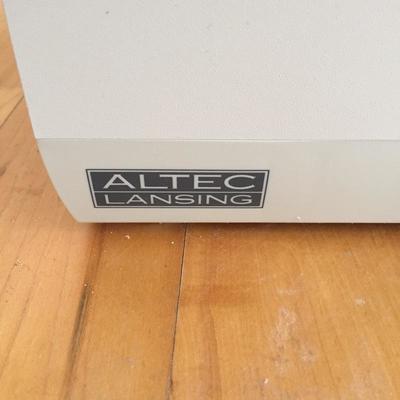 Lot 78 - Altec Lansing Speakers and Sub Woofer