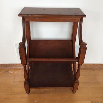 Lot 91 - Book Table Old World Cherry