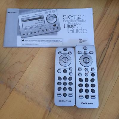 Lot 77 - Delphi Sirius XM Receivers and Boombox