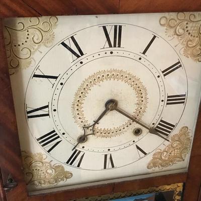 Lot 47 - Chauncey Ives Wall Clock 