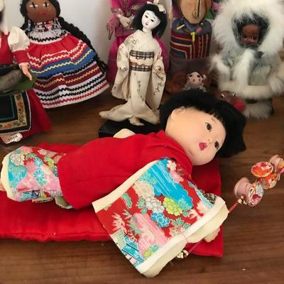 Lot 62- Large International Doll Collection 2