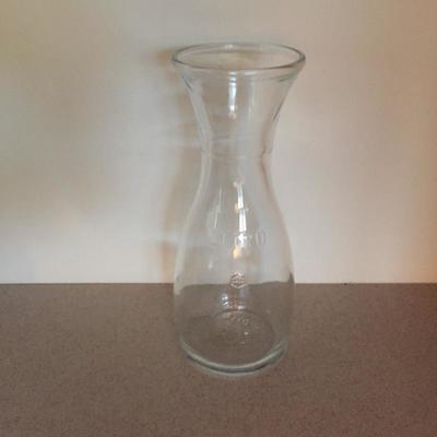 Lot 19 - Glass Pitcher With Carafes