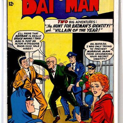BATMAN #157 Silver Age Comic Book 1963 DC Comics Fine Grade