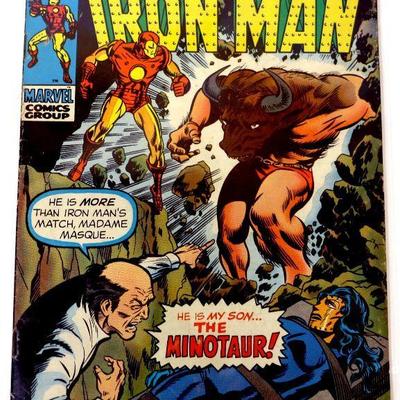 IRON MAN #24 Silver Age Comic Book 1970 Marvel Comics