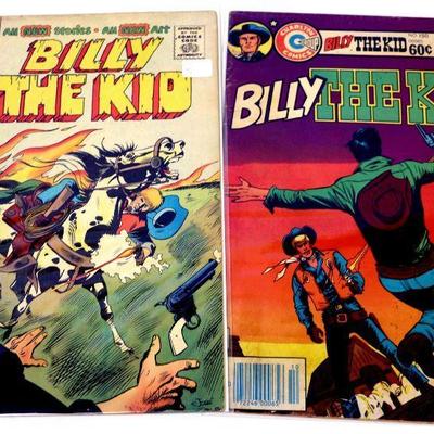 BILLY THE KID #91 #150 Old Comic Books by Charlton Comics Lot of 2