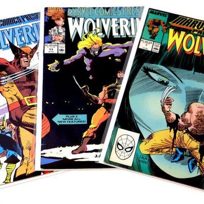 Marvel Comics Presents WOLVERINE #3 45 53 - 1988/90 Marvel Comics Lot