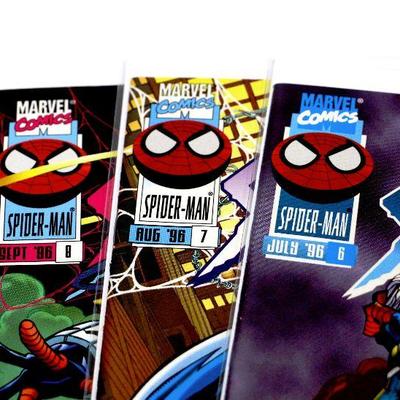 Sensational SPIDER-MAN #6 #7 #8 Comic Books Lot 1996 Marvel Comics