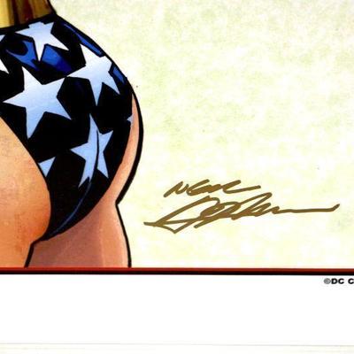 WONDER WOMAN Fine Comic Art Print Signed by Neal Adams - 13