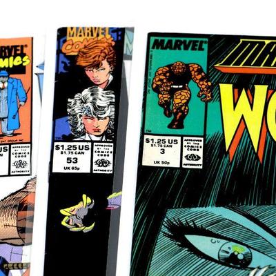 Marvel Comics Presents WOLVERINE #3 45 53 - 1988/90 Marvel Comics Lot