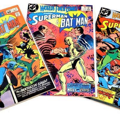 World's Finest Comics #297 304 313 Superman Batman 1983/84 DC Comics