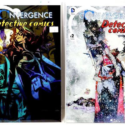 Convergence Detective Comics #1 #2 Complete Set 2015 DC Comics