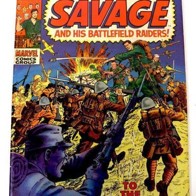 CAPTAIN SAVAGE #10 Silver Age Comic Book  - 1968 Marvel Comics