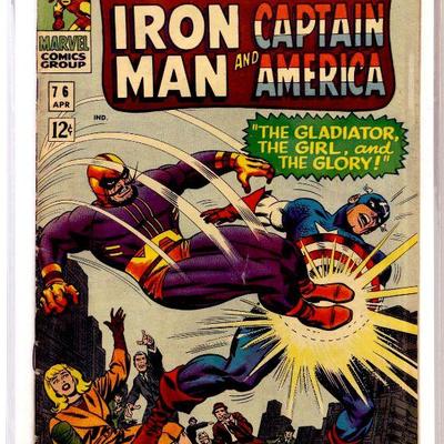 Tales of Suspense #76 Silver Age Iron Man Captain America 1966 Marvel Comics