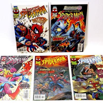 Sensational SPIDER-MAN #10 11 12 13 14 - 5 Comic Books Lot 1996/97 Marvel Comics