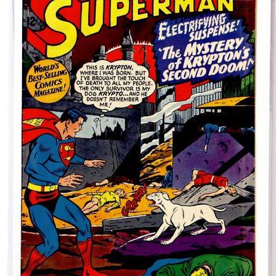 SUPERMAN #189 Silver Age Comic Book 1966 DC Comics High Grade