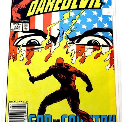 DAREDEVIL #232 Copper Age Comic Book 1986 Marvel Comics 1st App NUKE