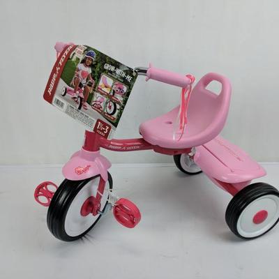 Pink Grow With Me Ready to Ride, Radio Flyer, 1 1/2-3 Years - New