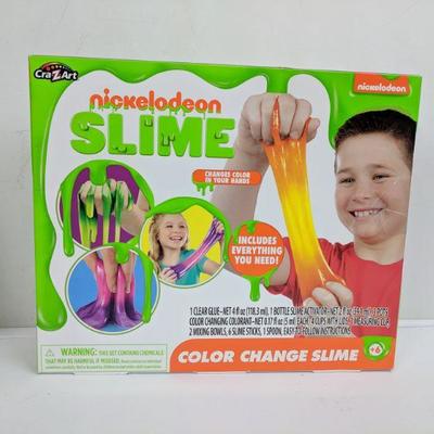 Nickelodeon Slime Color Change Slime & Apples to Apples Junior - New