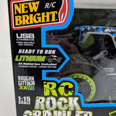 RC Rock Crawler, Ford Bronco, Blue, Age 6+ - New
