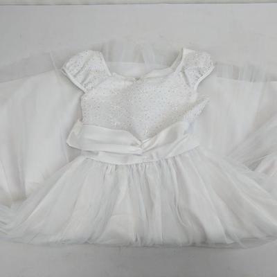 Girls Size 10 White Dress