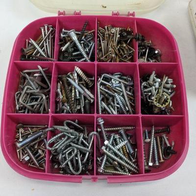 Nails/Screws & Hardware Lot