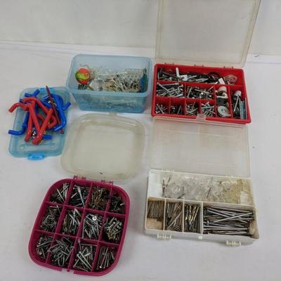 Nails/Screws & Hardware Lot