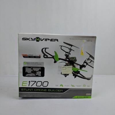 Sky Viper, E1700 Stunt Drone Builder, Works, Missing Screws