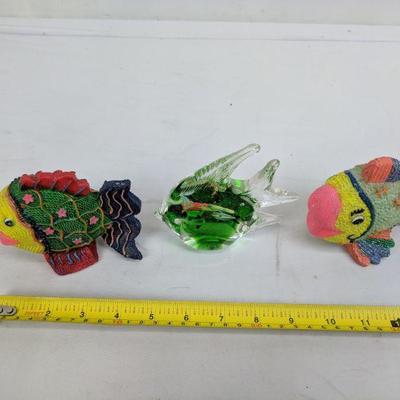 3 Decorative Fish