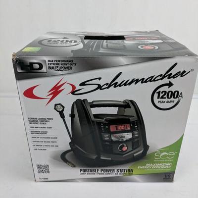 Schumacher Portable Power Station - Stickers are Missing, Tested & Works