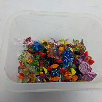 Glass Candies, Marbles & Fish