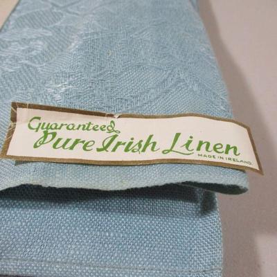 Lot 12  irish Linen Place Setting  Made in Ireland 