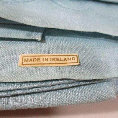 Lot 12  irish Linen Place Setting  Made in Ireland 