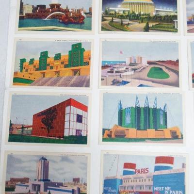 Antique 1930's Worlds's Fair Post Cards