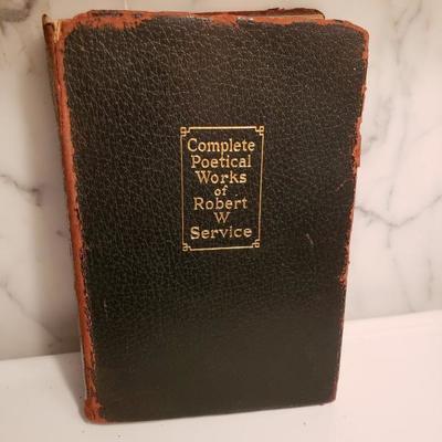 Antique The Complete Poetical Works of Robert W Service signed 5 Books in one.