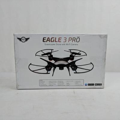 Eagle 3 Pro, Quadcopter Drone w/Wi-Fi Camera, Missing Instructions