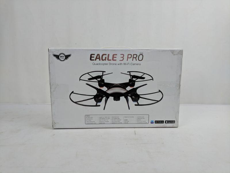 Eagle 3 Pro, Quadcopter Drone w/WiFi Camera, Missing Instructions