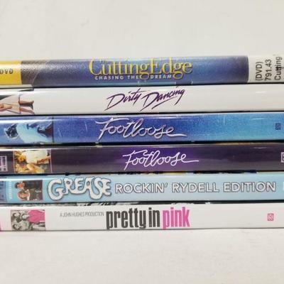 6 DVDs: The Cutting Edge -to- Pretty In Pink