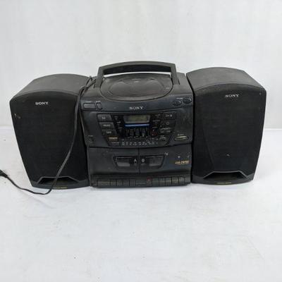 Vintage Sony CD Radio Cassette-Corder