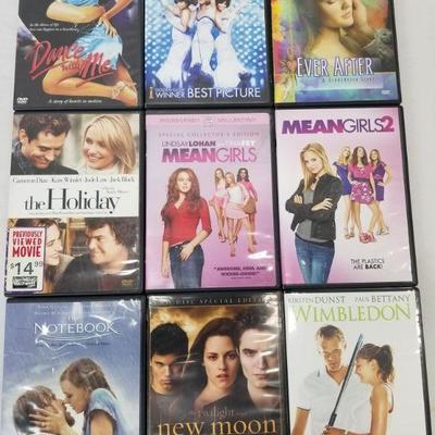 9 Rom-Com DVDs: Dance With Me -to- Wimbledon