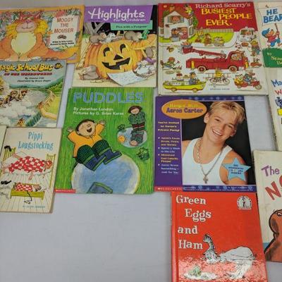 15 Kids Books,Including 7 Dr. Seuss Books
